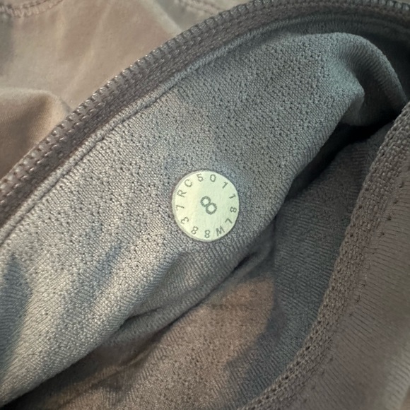 Lululemon Pace Rival Tennis Skort Lavender Back Zip Pocket Drawstring Waist Sz 8 - Picture 4 of 9